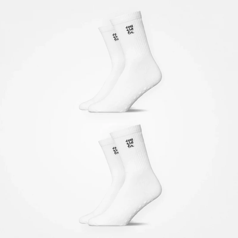 Pilates Socken | Weiß