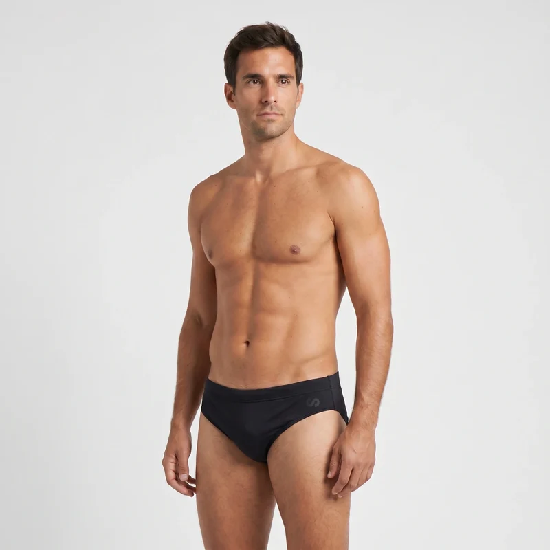 Badeslip Herren | Schwarz