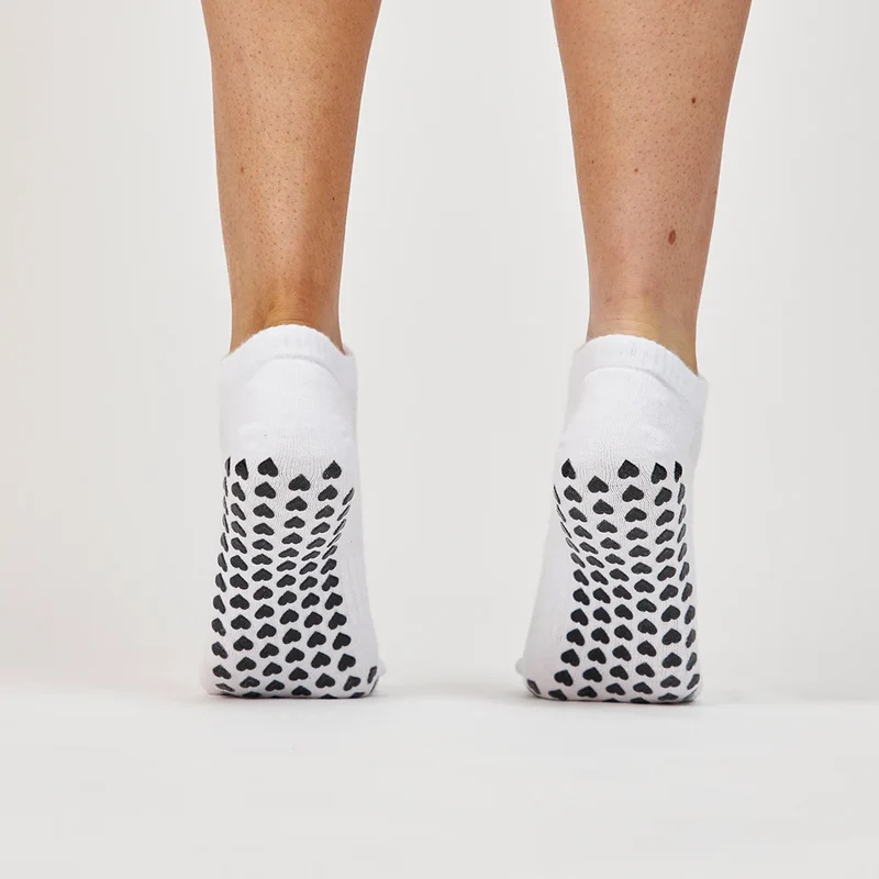 Pilates Socken knöchellang | Schwarz