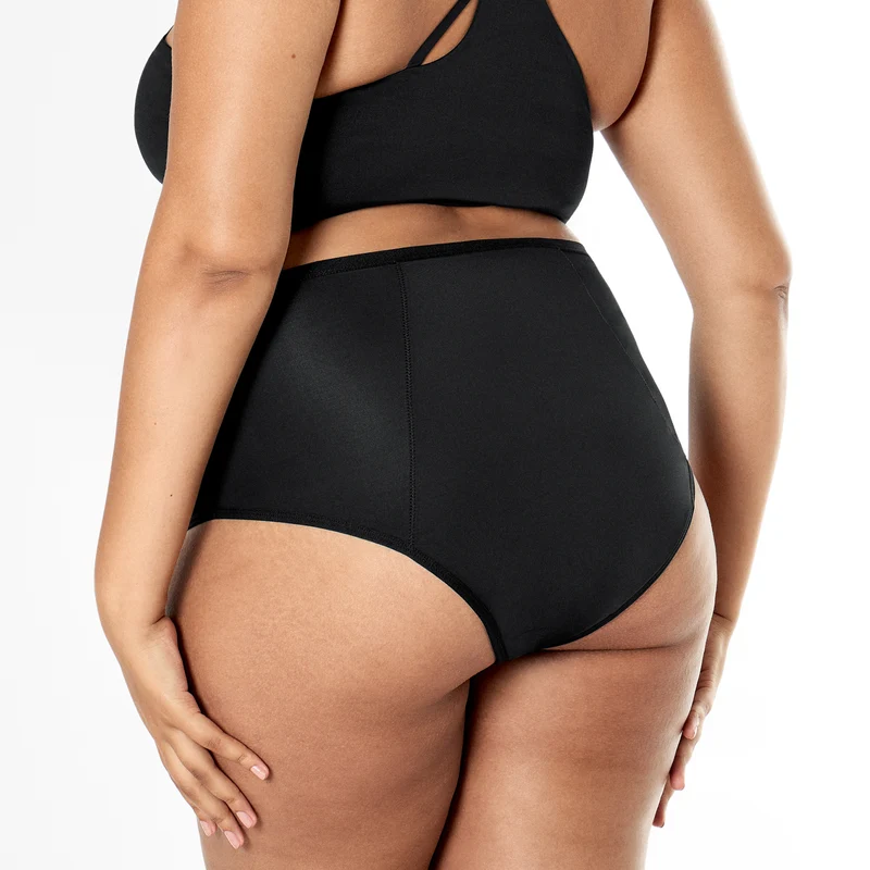 SNOCKS x femtis Period Panty - JULE Highwaist Ultra | Schwarz