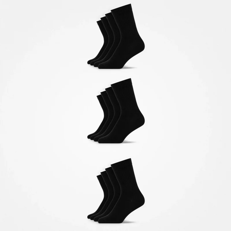 Kinder Tennissocken | Schwarz