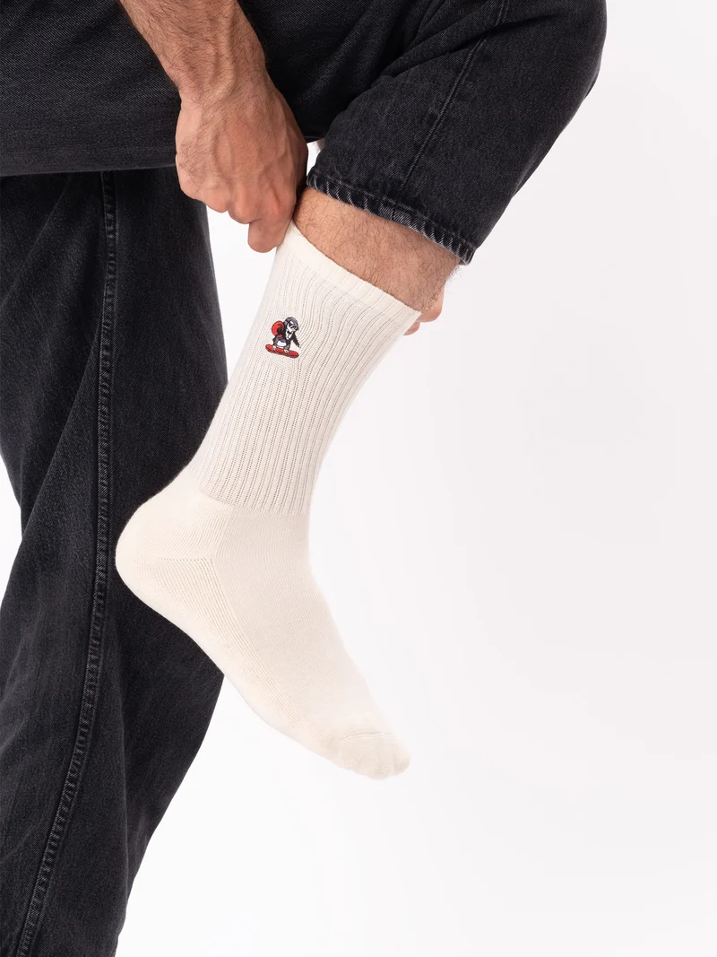 Claus - Tennissocken mit Weihnachtsmotiv
