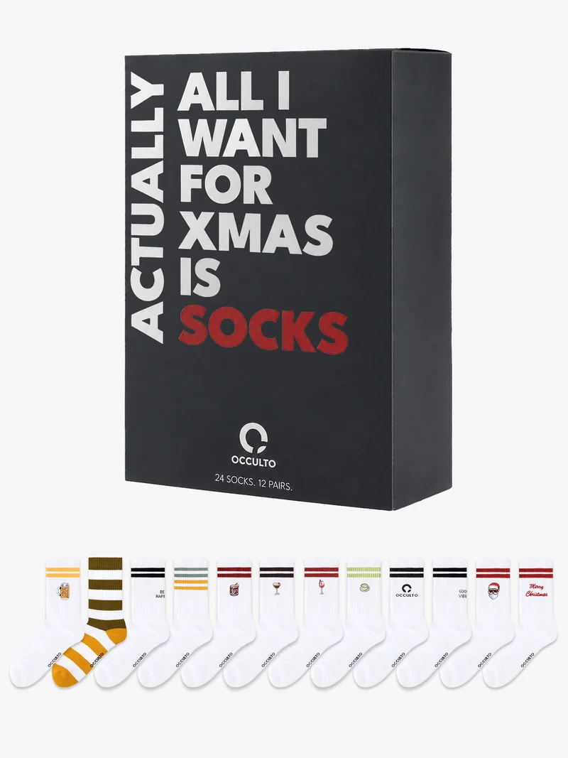 Adventskalender mit Tennissocken 2026