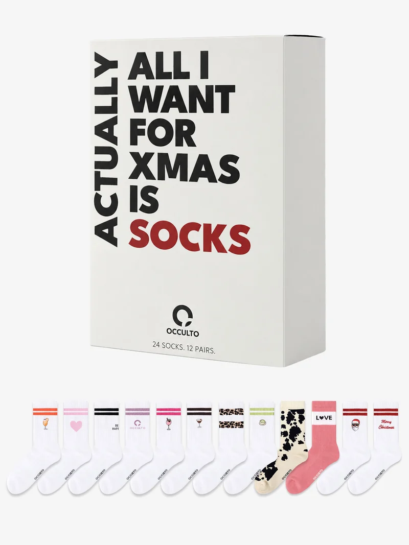 Adventskalender mit Tennissocken 2026
