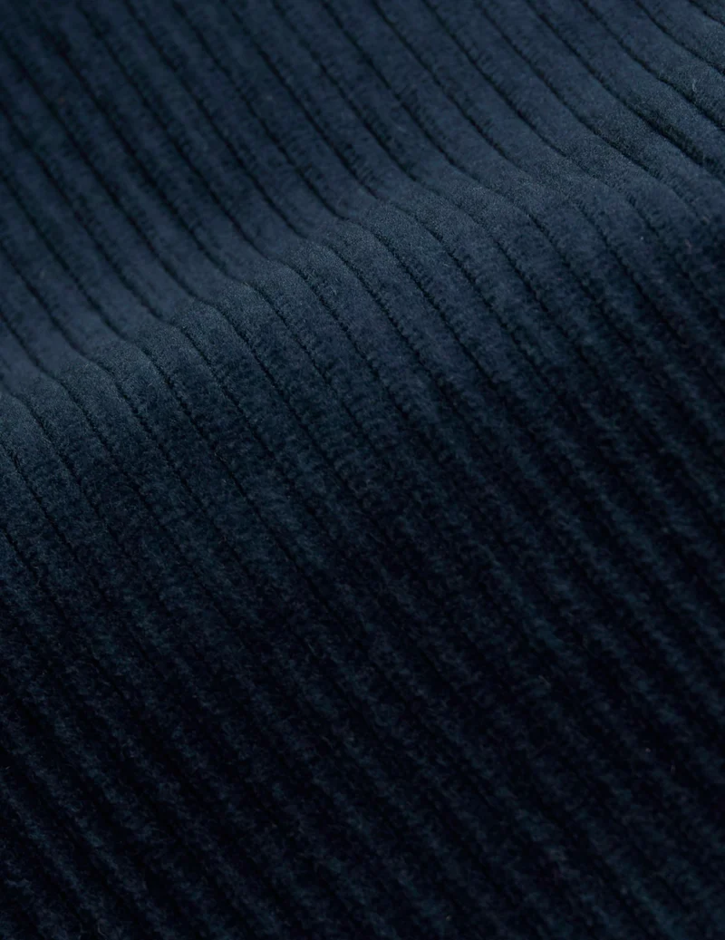 Blazer Glory en velours côtelé marine