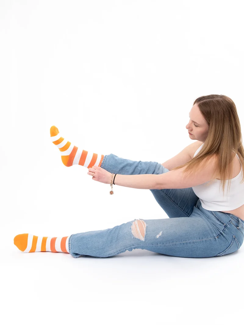 Momo - Tennissocken mit Streifen