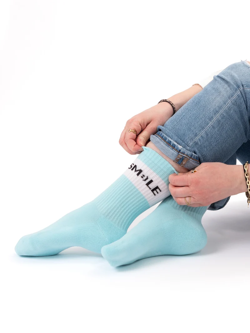 Elly - Bunte Motiv Tennissocken