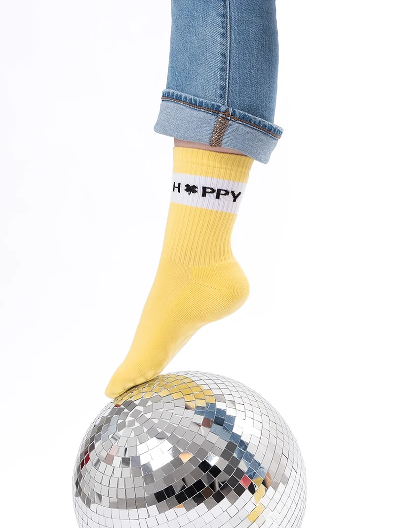 Elly - Bunte Motiv Tennissocken
