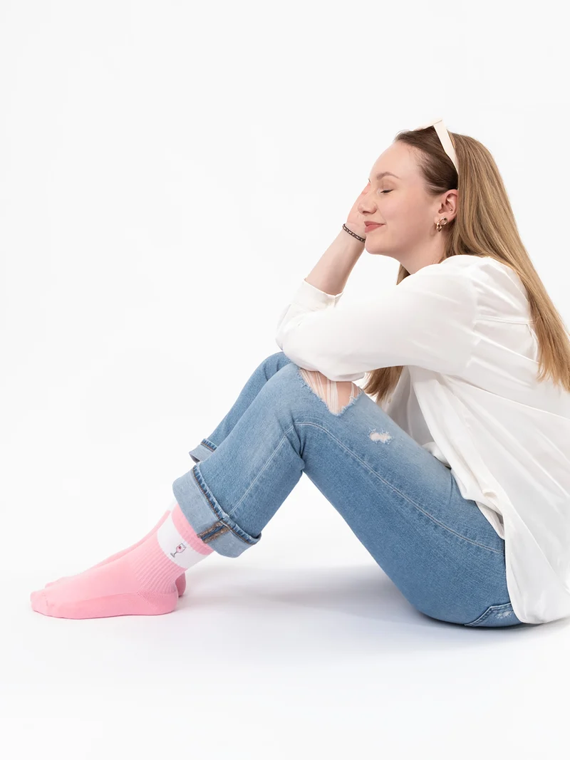 Elly - Bunte Motiv Tennissocken