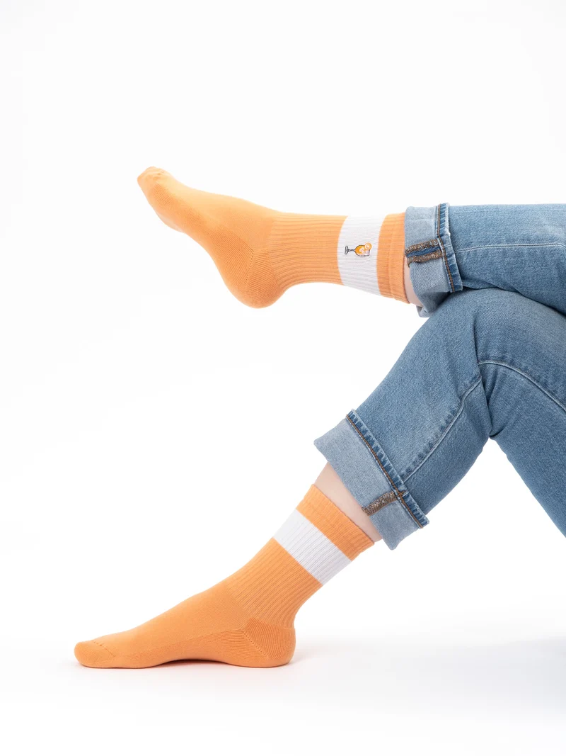 Elly - Bunte Motiv Tennissocken