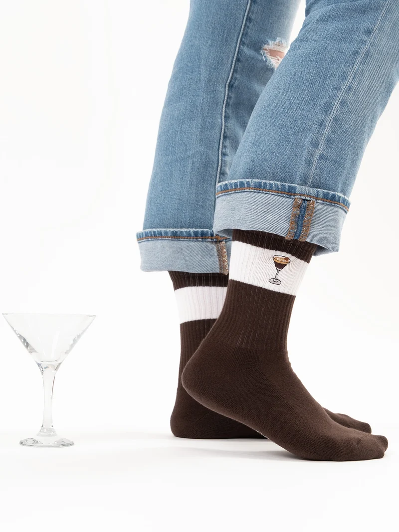 Elly - Bunte Motiv Tennissocken