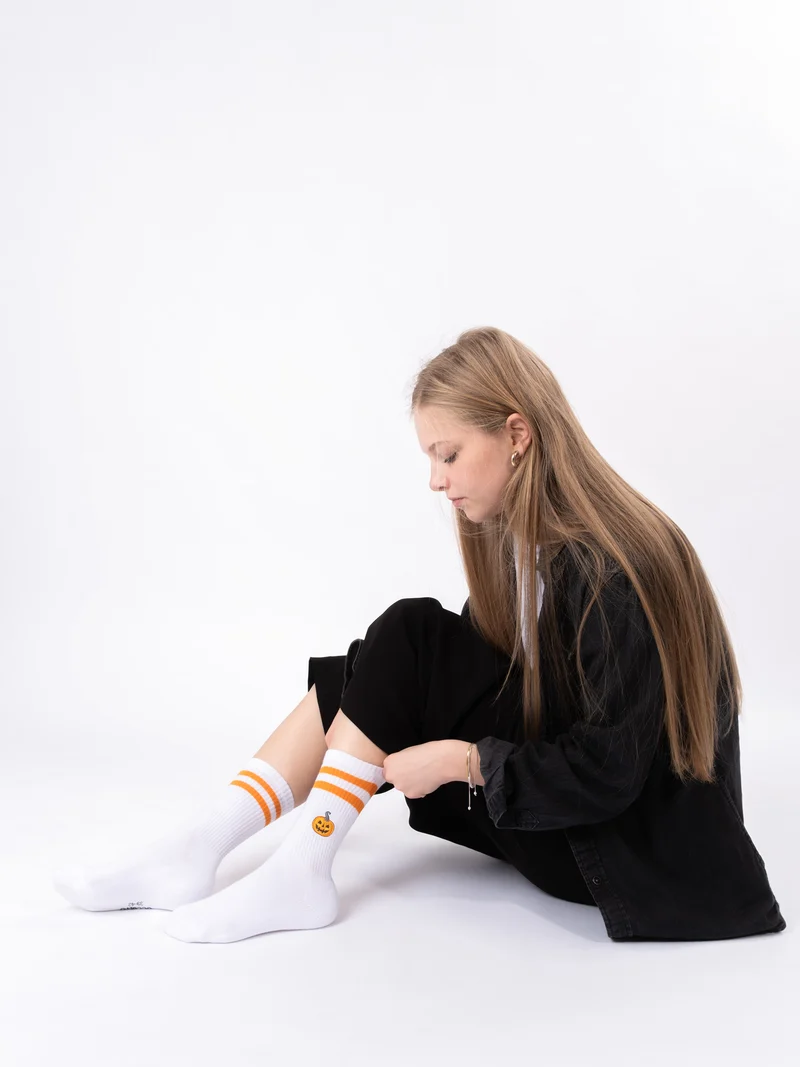 Casper - Tennissocken mit Halloween Motiv