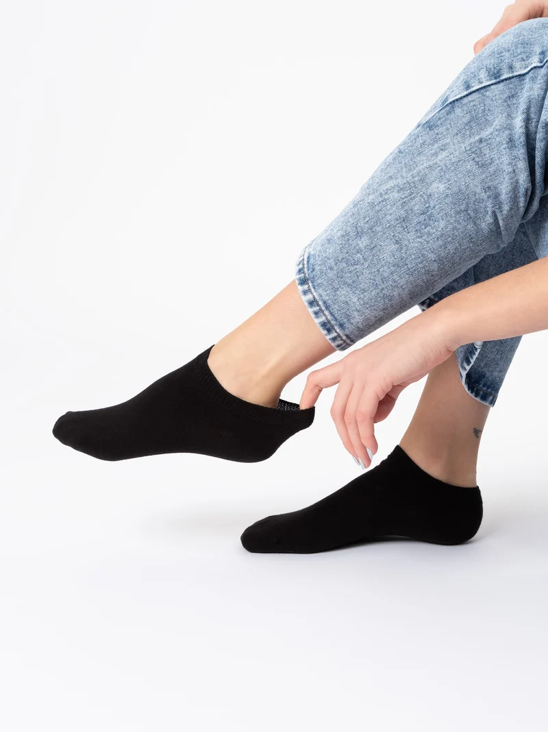 Manu - 100% Baumwolle Sneaker Socken