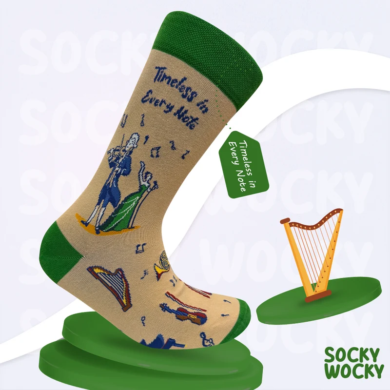 Timeless in Every Note Socks