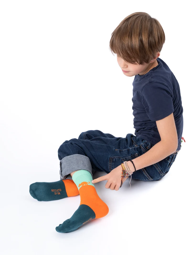 Fantasia - Baumwollsocken mit Motiv Kinder