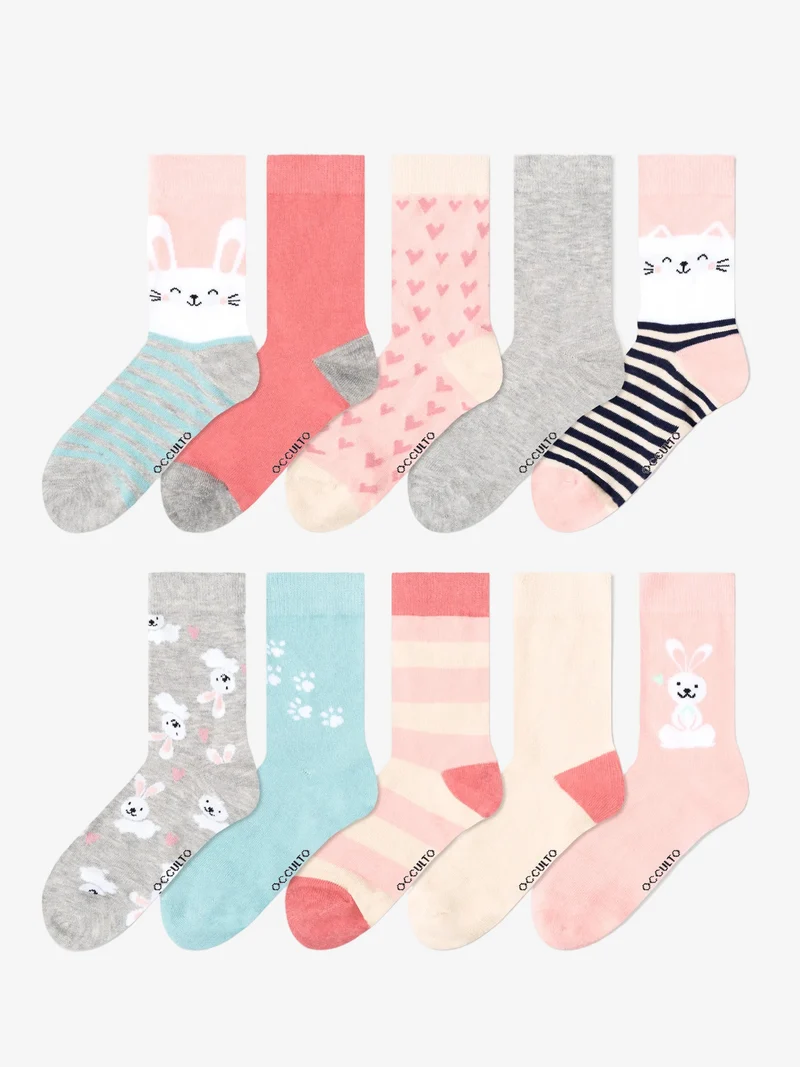 Fantasia - Baumwollsocken mit Motiv Kinder