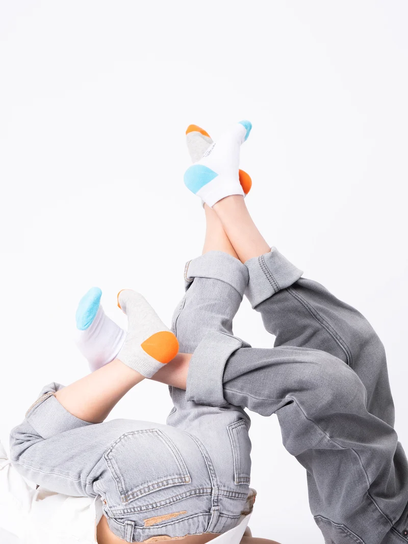 Piccolo - Sneaker Socken bunt Kinder