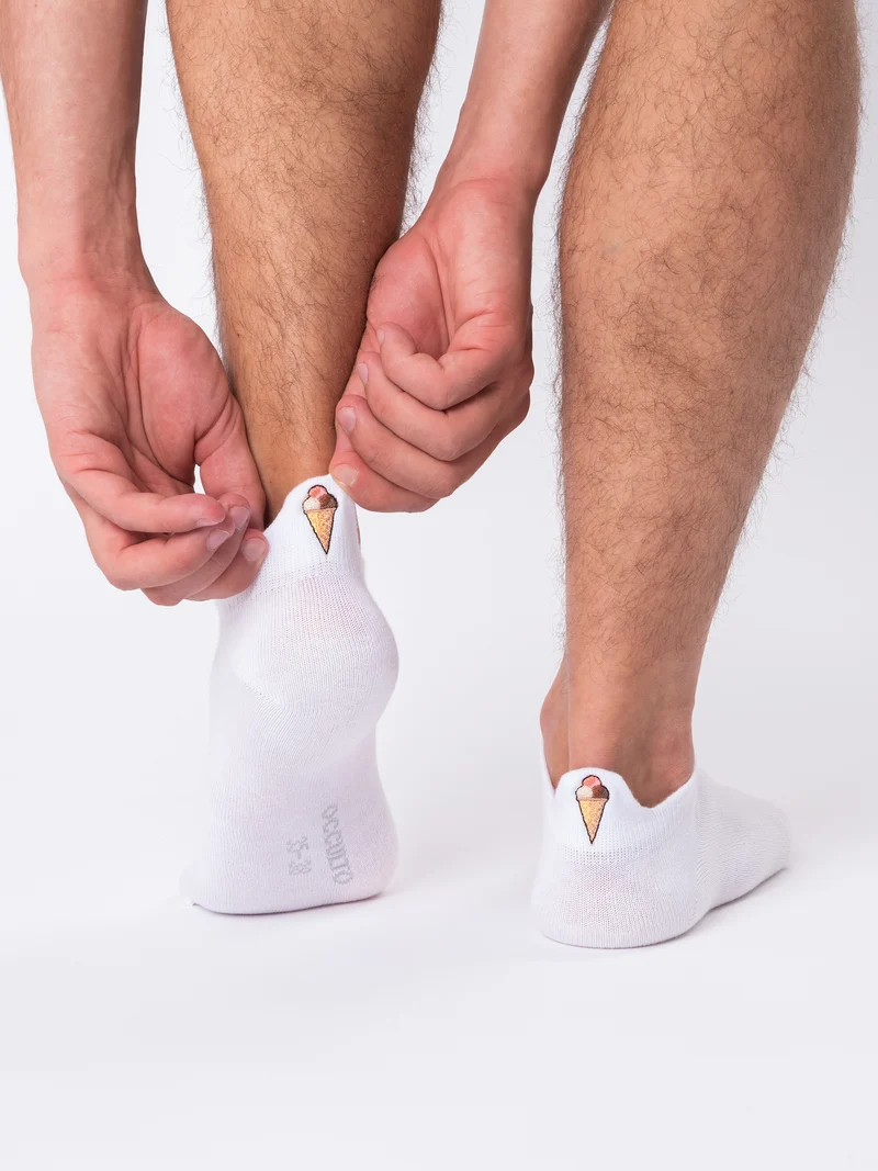 Luca - Sneaker Socken mit Motiv