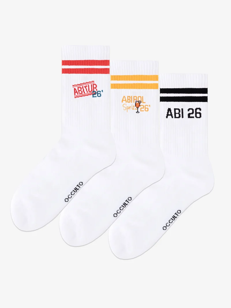 Abi - Tennissocken Motiv
