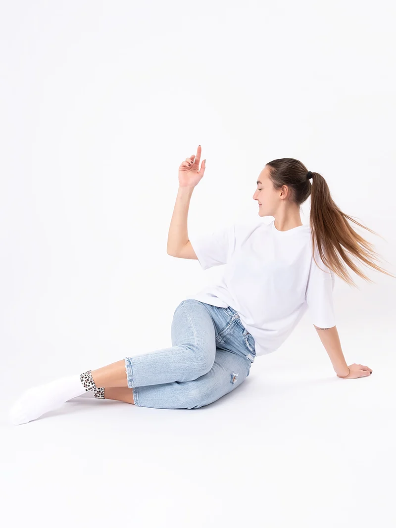 Gianna - Quartersocken mit Motiv