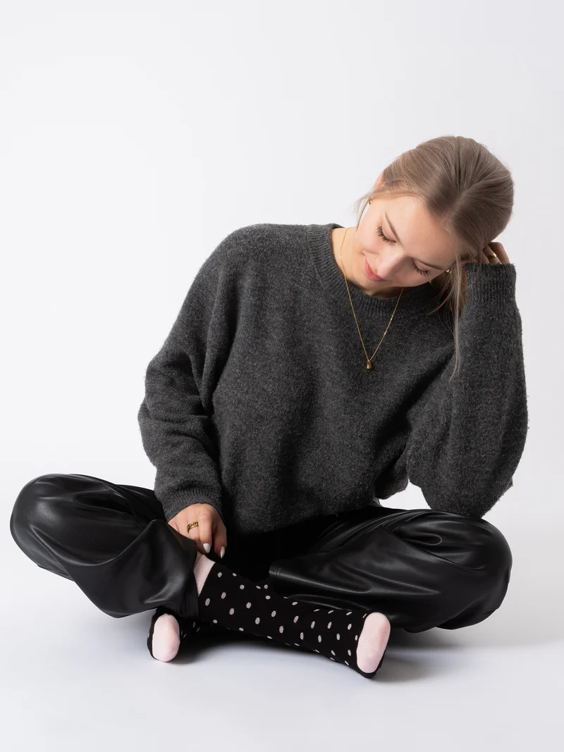 Michaela - Baumwollsocken mit Muster Damen