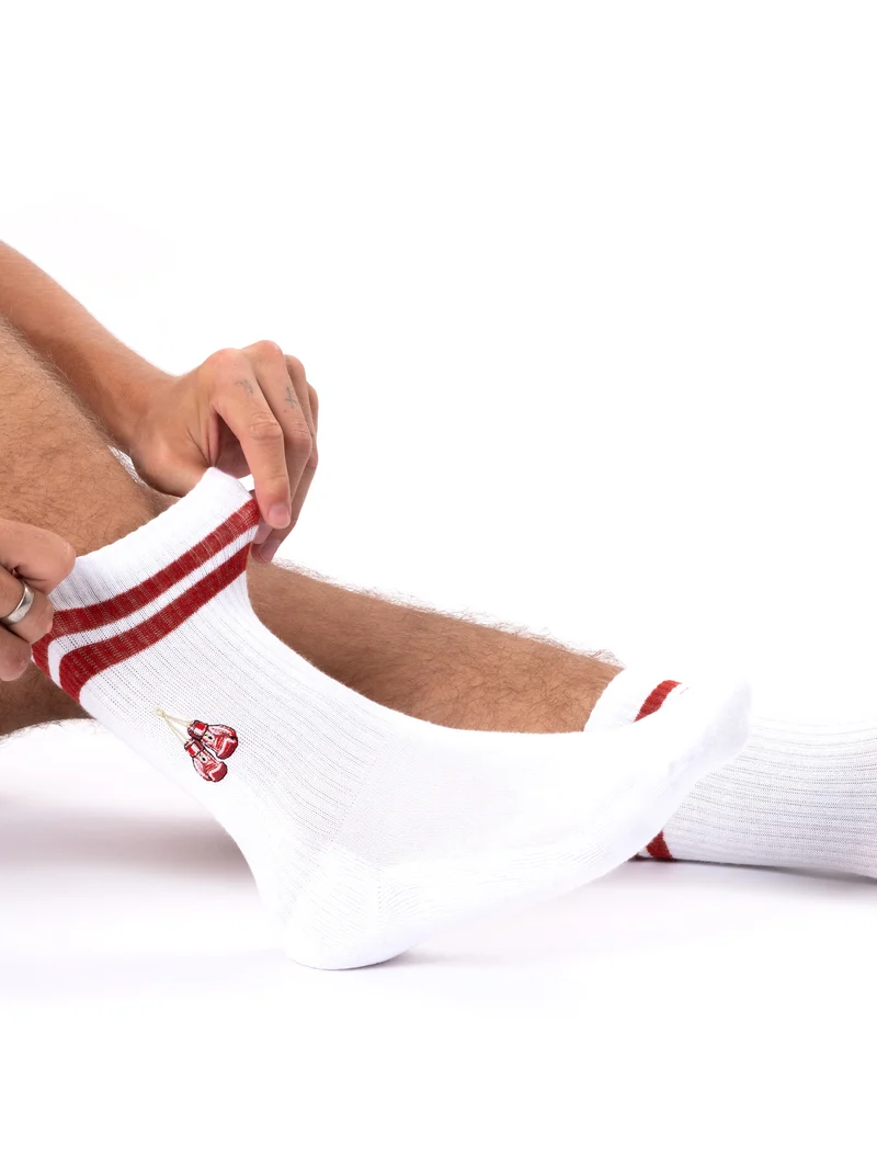 Rio - Tennissocken mit Motiv und Streifen