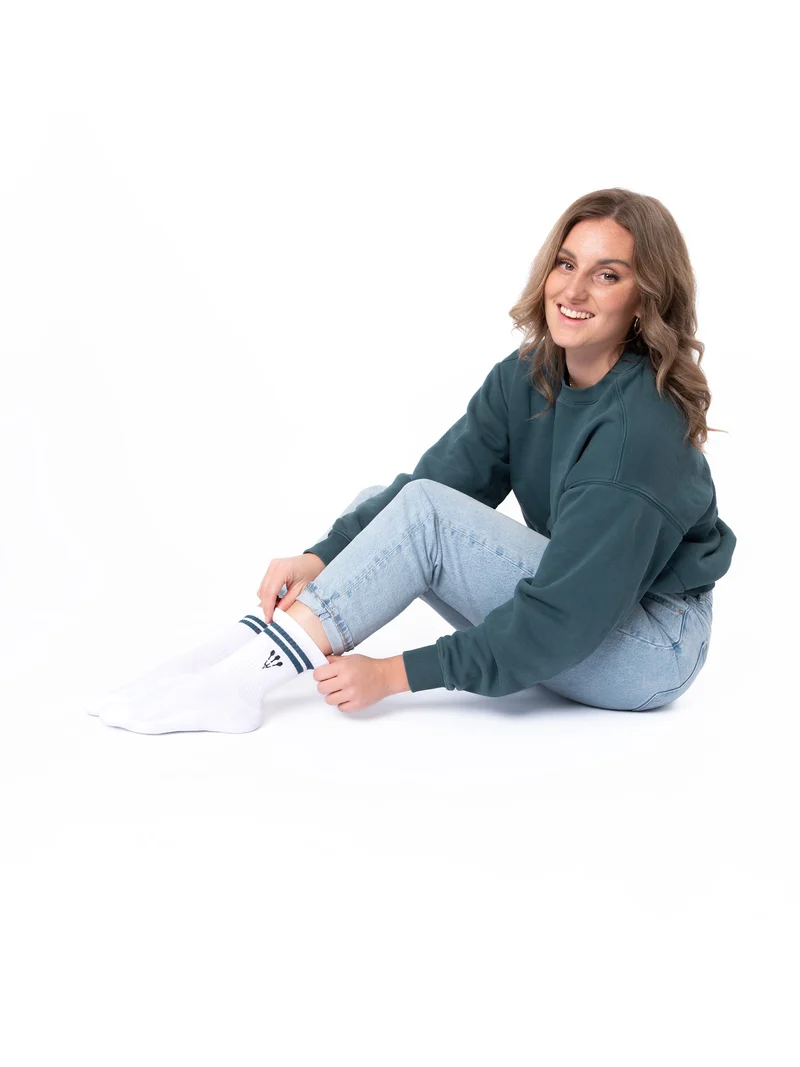 Rio - Tennissocken mit Motiv und Streifen