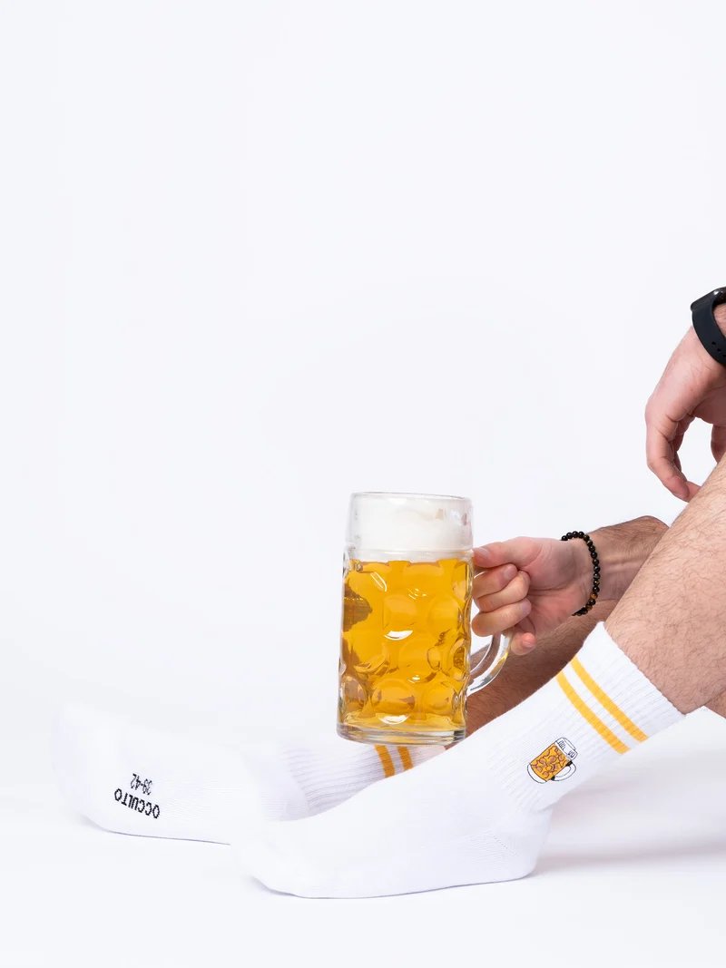Rio - Tennissocken mit Motiv und Streifen