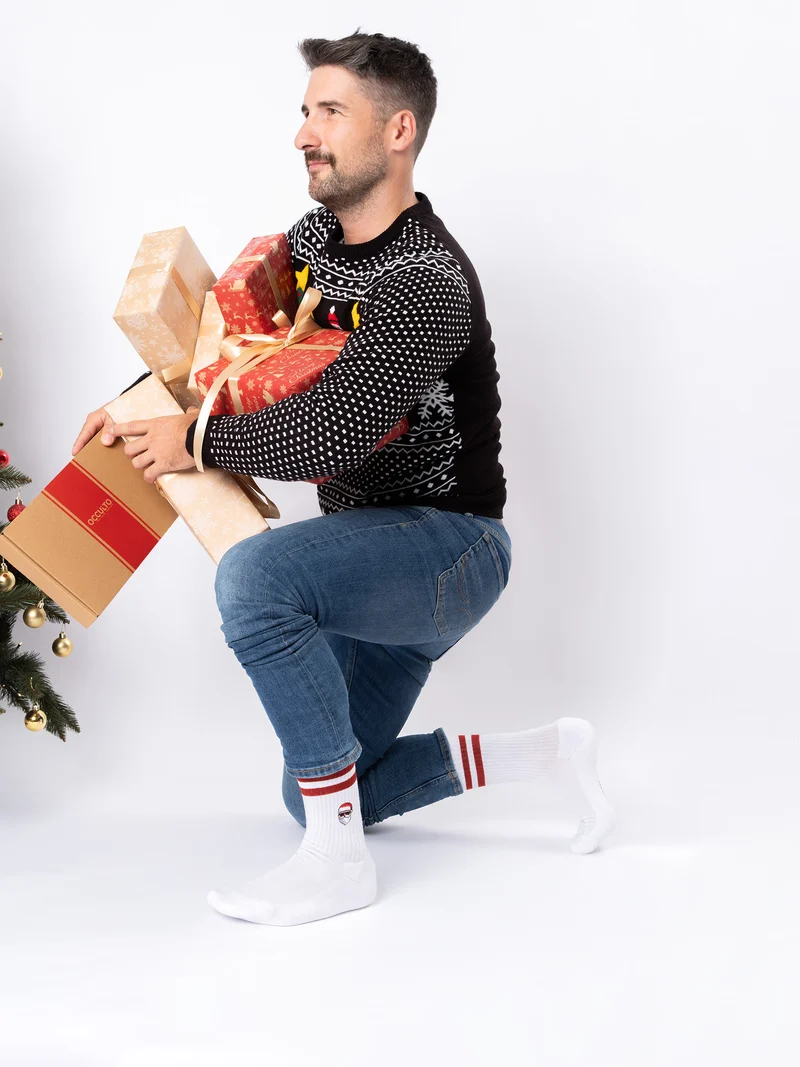Rudolph - Tennissocken Weihnachten