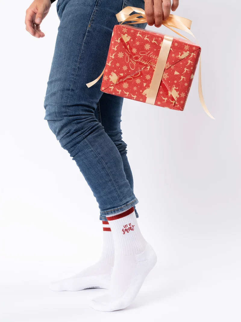 Rudolph - Tennissocken Weihnachten