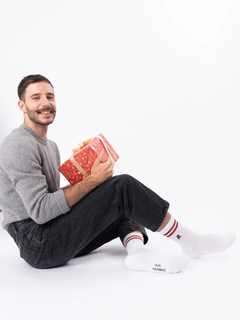 Rudolph - Tennissocken Weihnachten