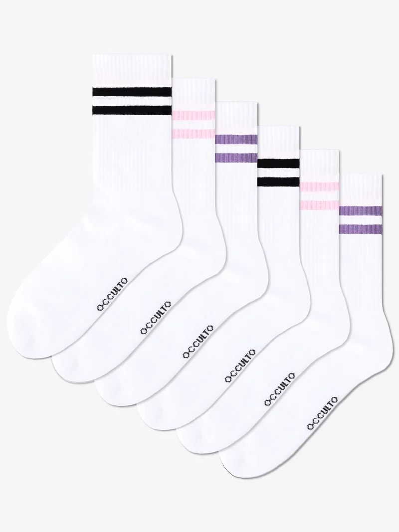 Serena - Tennissocken Retro Damen