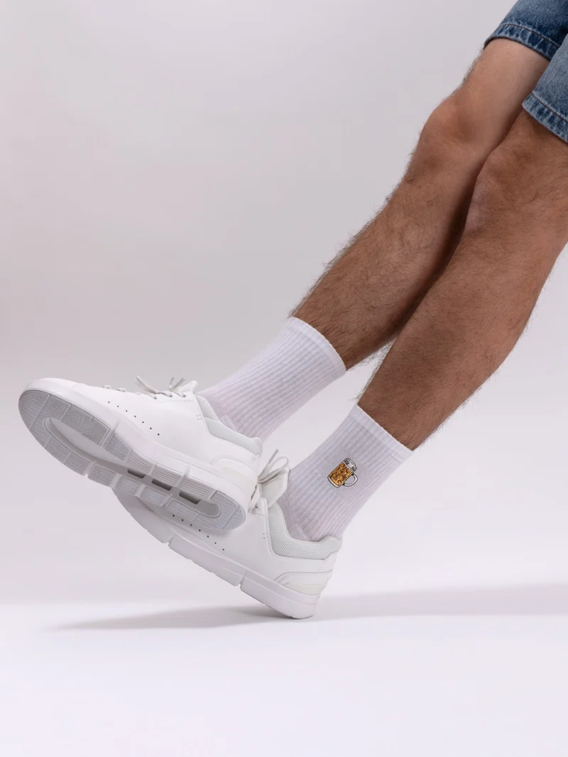 Robin - Tennissocken mit Motiv
