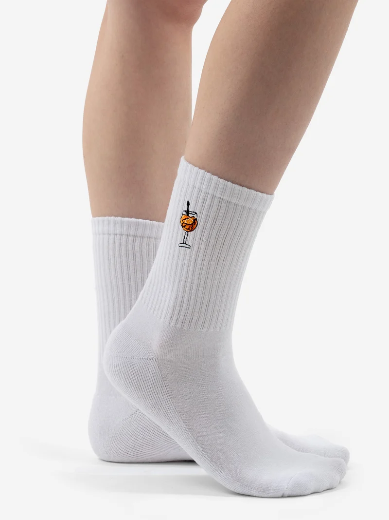 Robin - Tennissocken mit Motiv