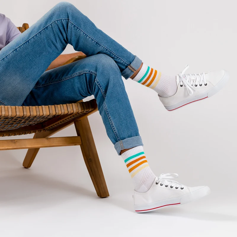Roger - Tennissocken Retro Herren