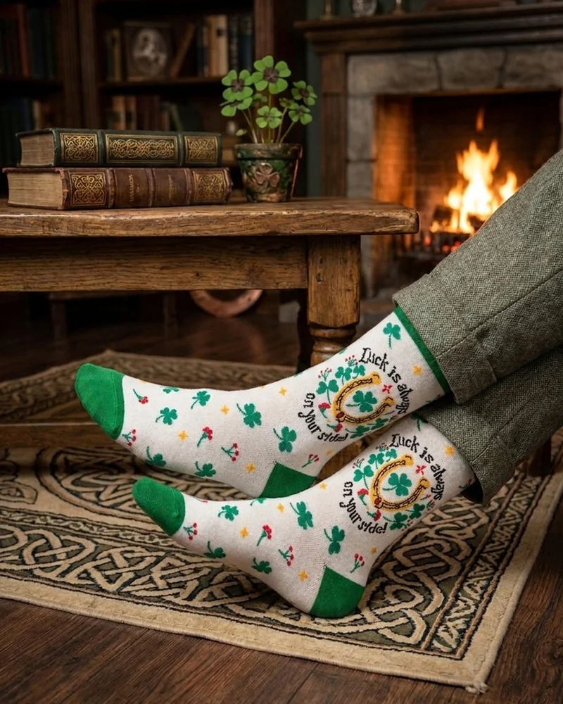 Luck Cream Socks Soft Lucky Charm Edition