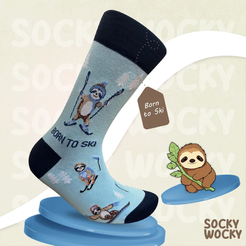 Born to Ski Socks Alpine Sports Collection