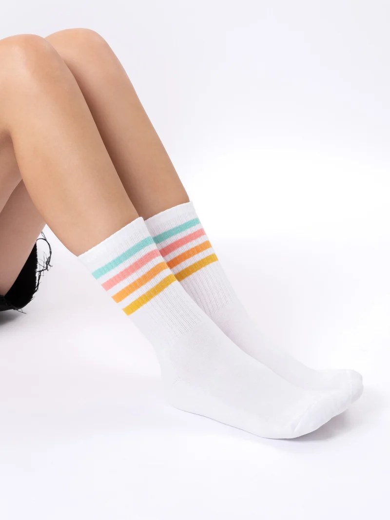 Steffi - Tennissocken Retro Damen