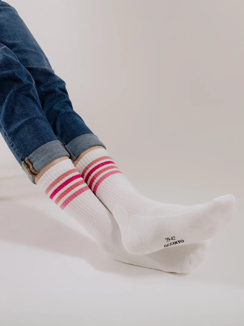 Steffi - Tennissocken Retro Damen