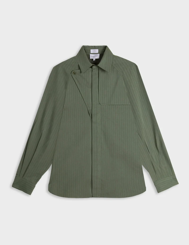 Chemise Pamela kaki