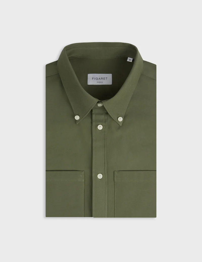 Chemise Mathéo kaki