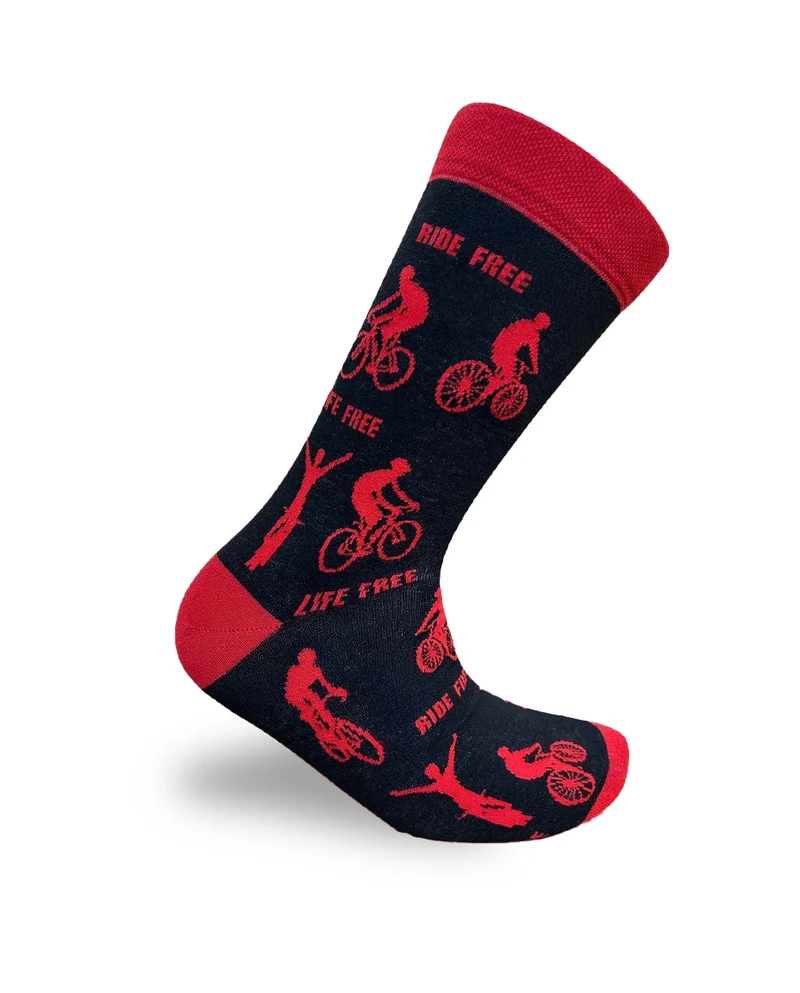 Black Bicycle Socks City Ride Series