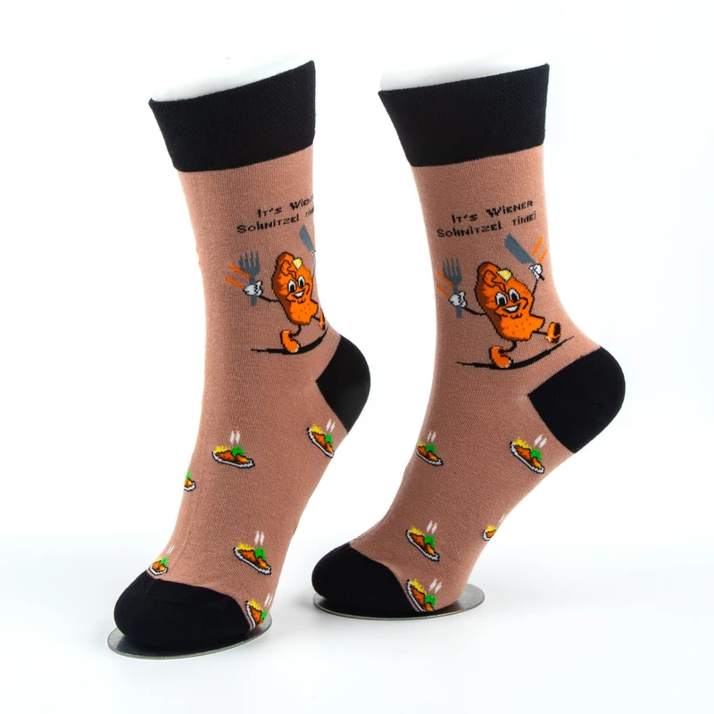 Wiener Schnitzel Socks Austrian Food Heritage