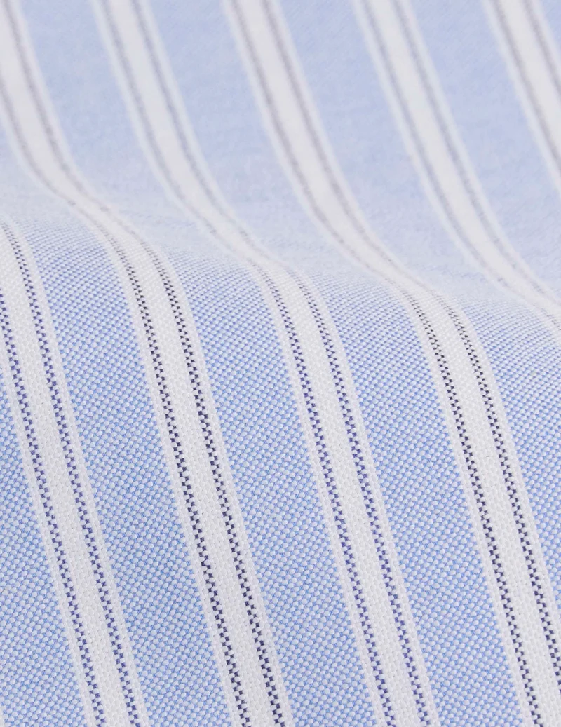 Chemise Arnold rayée bleue