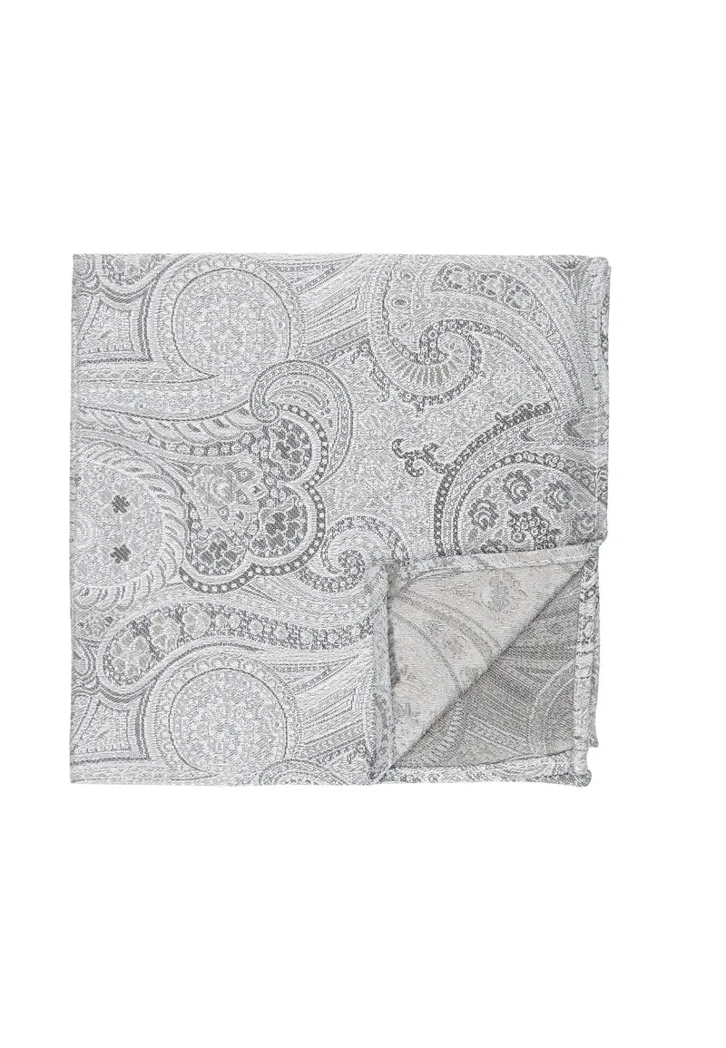 Einstecktuch Herren Hochzeit aus Seide – Paisley