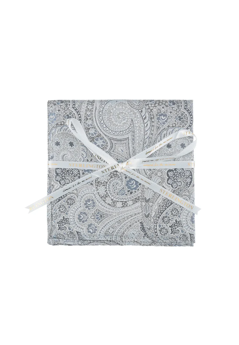 Einstecktuch Herren Hochzeit aus Seide – Paisley