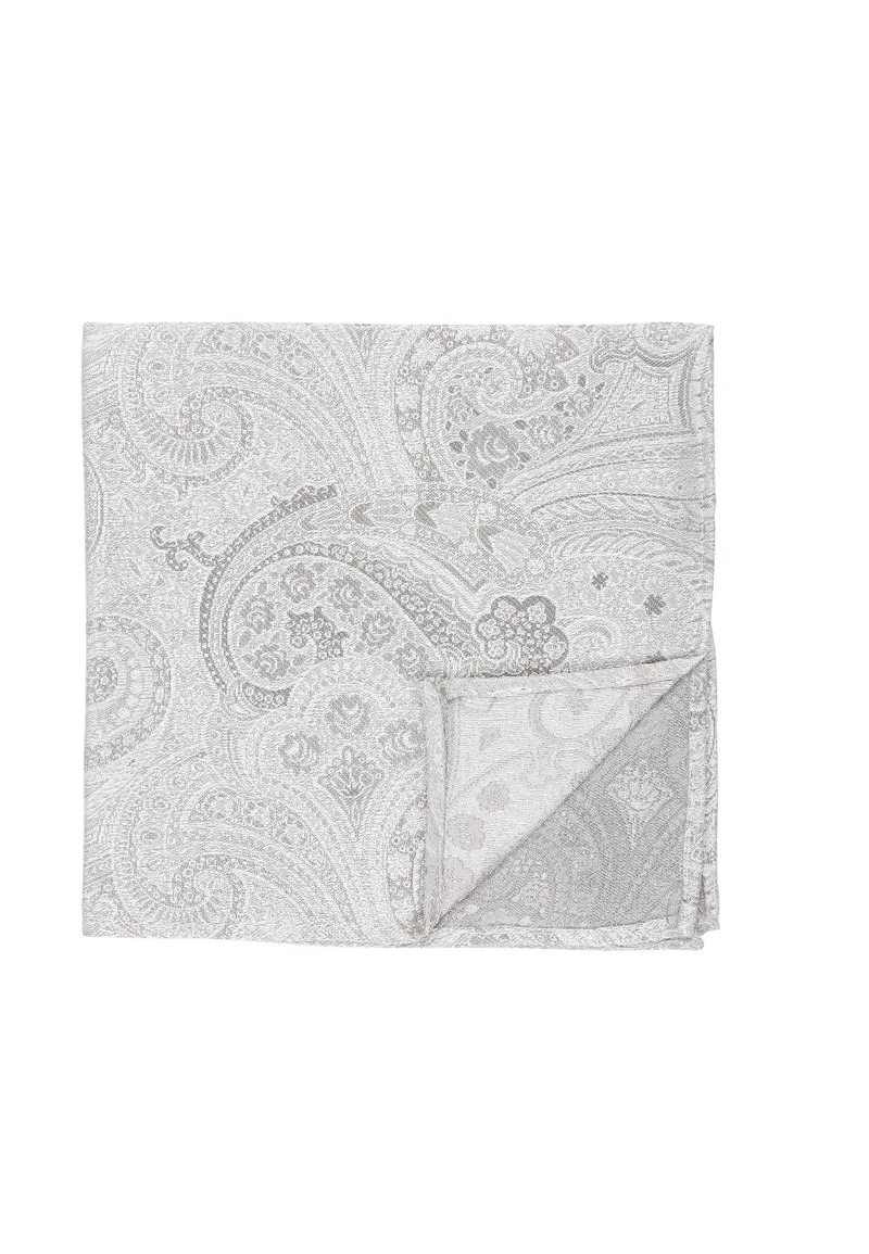 Einstecktuch Herren Hochzeit aus Seide – Paisley