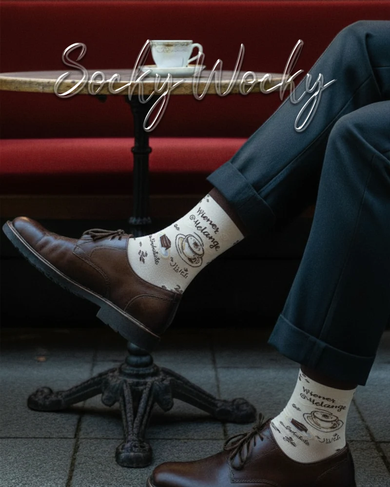 Wiener Melange Socks Coffee Culture Vienna