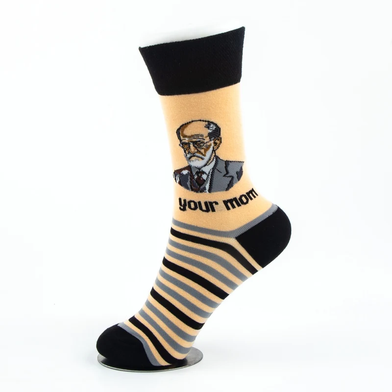 Freud Socks Psychoanalysis Humor Edition