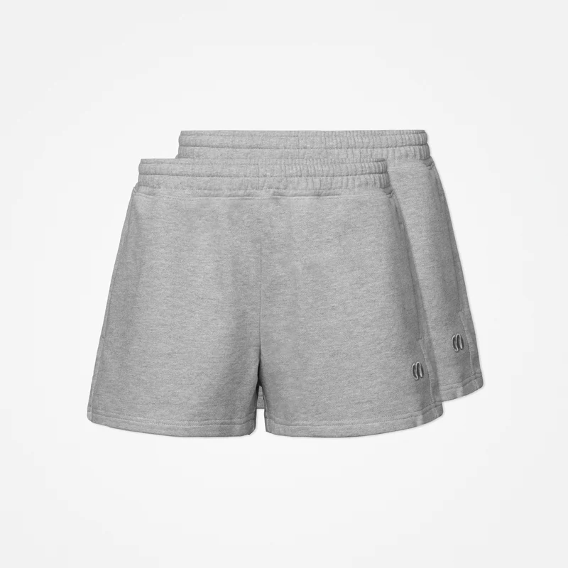 Sweatshorts Damen | Hellgrau